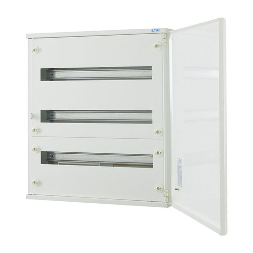 Eaton - Installationskleinverteiler Oberputz Flachverteiler BF-O-3/72-C komplett 3 Rei. Weiß