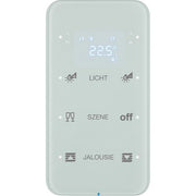 Berker - Bussystem-Tastsensor Touchsensor 3fach 75643160 Glas polarweiß