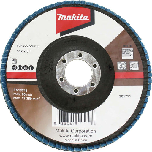 Makita - Trenn-/Schleifscheibe Fächerschleifscheibe D-63812 125mm Z120