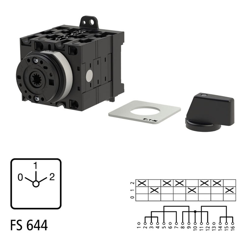 Eaton - Lastschalter Dahlanderschalter T3-4-8440/XZ