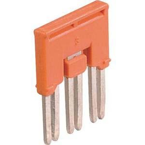 Krüger-Werke - Querverbinder/Brücker für Reihenklemme Querverbinder BJDL5.3-3P orange 3-polig, BJDL − 50 Stück