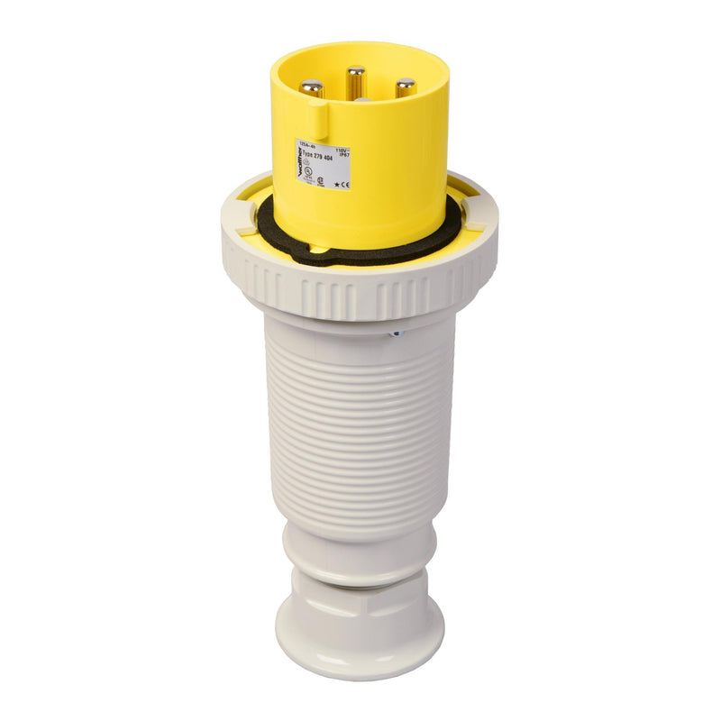 Walther Werke - CEE-Stecker (IEC 60309) Stecker 125A 279404 4P 110V 4h IP67