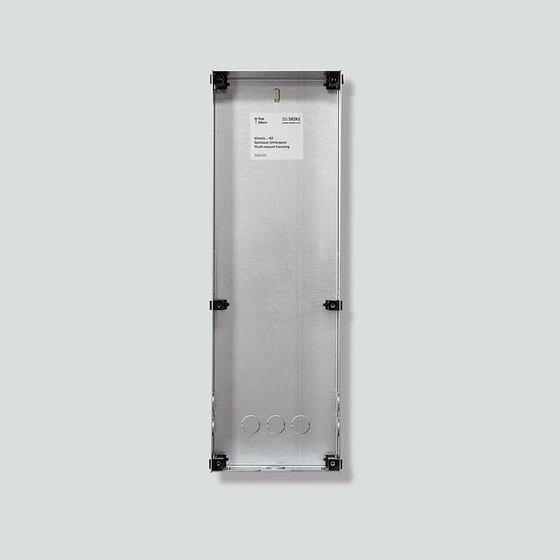 Siedle&Söhne - Montageelement für Türstation Unterputzgehäuse Classic GU CL 10-0 Stahlblech verzinkt − 1 Stück