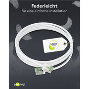Goobay - Patchkabel Kupfer Patchkabel U/FTP Cat8.1 74359 Ultraflexibel,slim,w