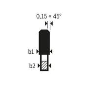 Bosch - Kreissägeblatt EX FC H 184x30-4 2608644344