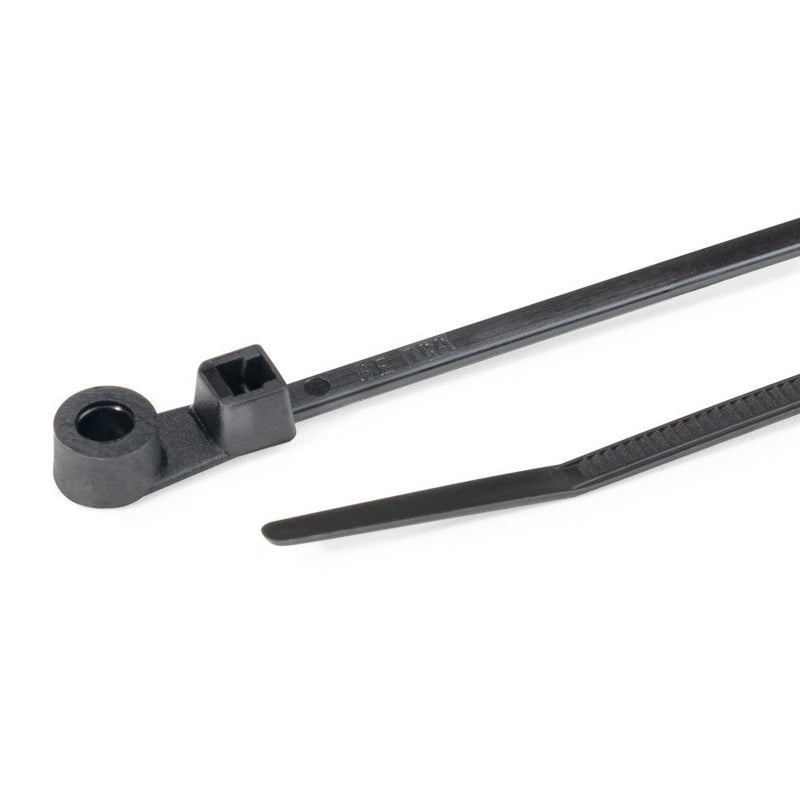 HellermannTyton - Kabelbinder Befestigungsbinder T18MR-N66-BK-C1 110x2,5 − 100 Stück