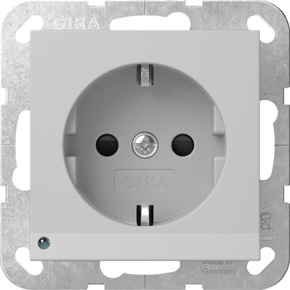 Gira - Steckdose LED-Leuchte 4170015 Grau