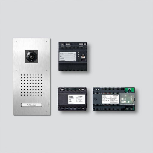 Siedle&Söhne - Türsprech-Set Classic-Set Smart Gateway SET CLVSG 850-1 Edelstahl gebürstet
