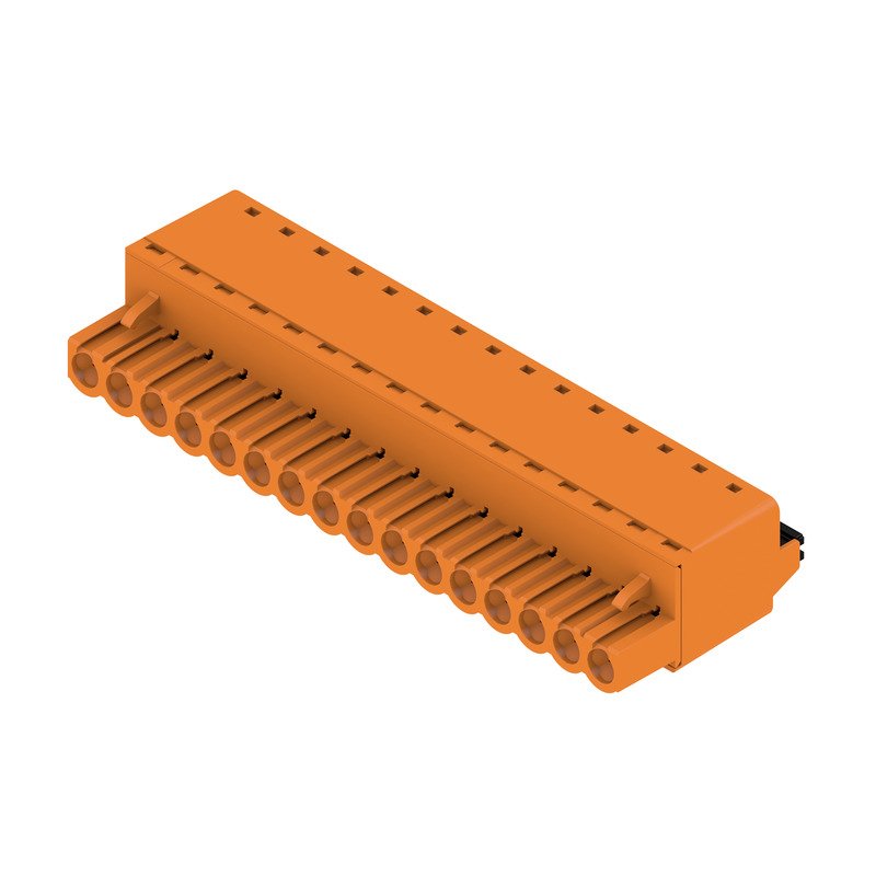 Weidmüller - Kabelsteckverbinder für Leiterplattensteckverbinder Verbinder 5.00mm BLF 5.00H#1018030000 − 18 Stück