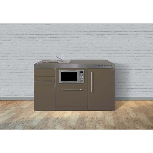 Stengel - Mini-Küche Miniküche Premiumline MPGSMMM150GSMWIKFliB Mokka metallic