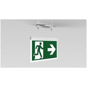RP-Technik - Sicherheitsleuchte Rettungszeichenleuchte AXEC401WL 1h, Wireless, ws