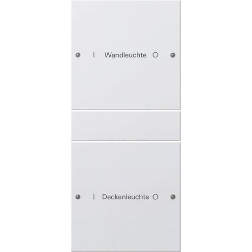 Gira - Bussystem-Tastwippe Wippenset 2-fach 220227 beschr. Sys 55 rws