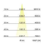 Brumberg Leuchten - Decken-/Wandleuchte LED-Wallwasher 60832647 2700K