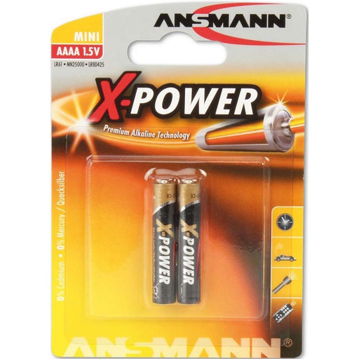 Ansmann - Batterie Mini AAAA 1510-0005 Bli(VE2) X-Power