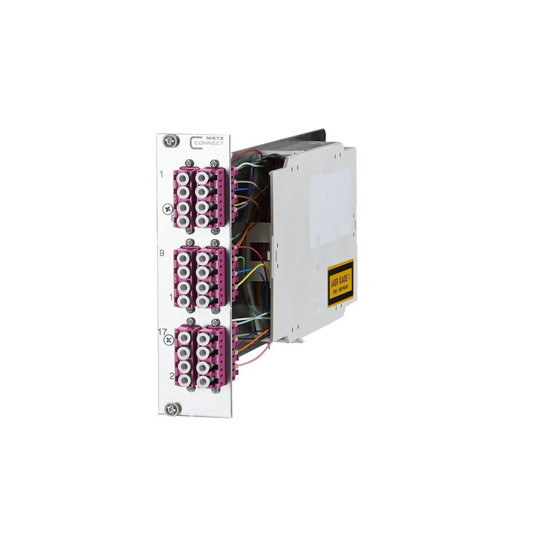 Metz Connect - Patchpanel LWL OpDAT CM 6xLC-Quad OM4 1528S779061E