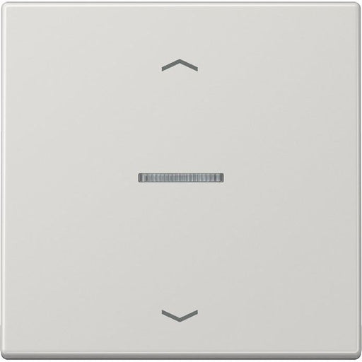 Jung - Abdeckung/Bedienelement für Installationsschalterprogramme Wippe Symbole/Lichtl.lgr LS 990 KO5P LG für Taster
