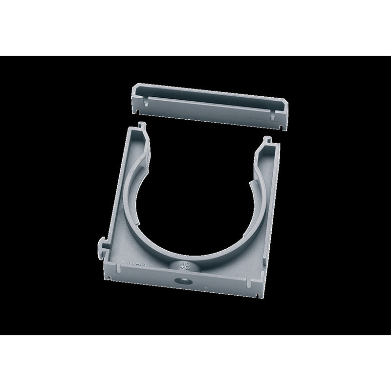 Murrplastik - Rohrschelle Universalhalter HS/U 09 grau − 100 Stück