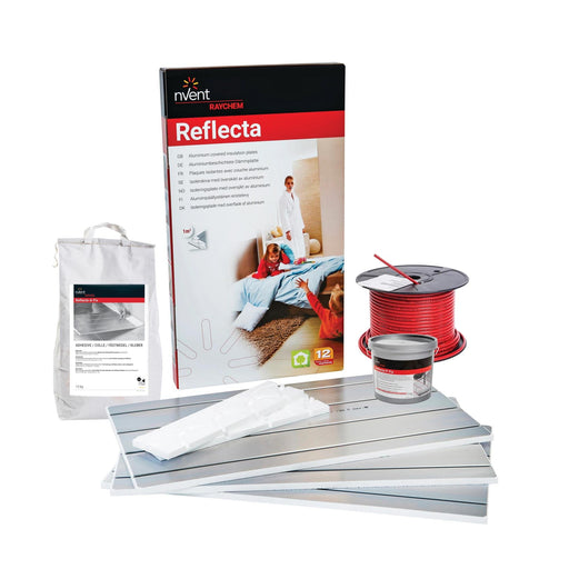 Chemelex - Zubehör/Ersatzteile für Heizbänder Verlegeplatten Paket R-RF-10M2-TL 10Plus