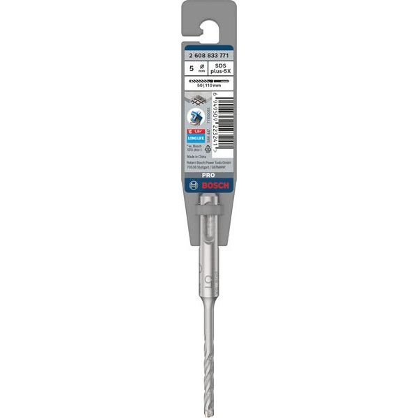 Bosch - Bohrer PRO SDS plus-5X 2608833771 Hammerbohrer 5 x 50