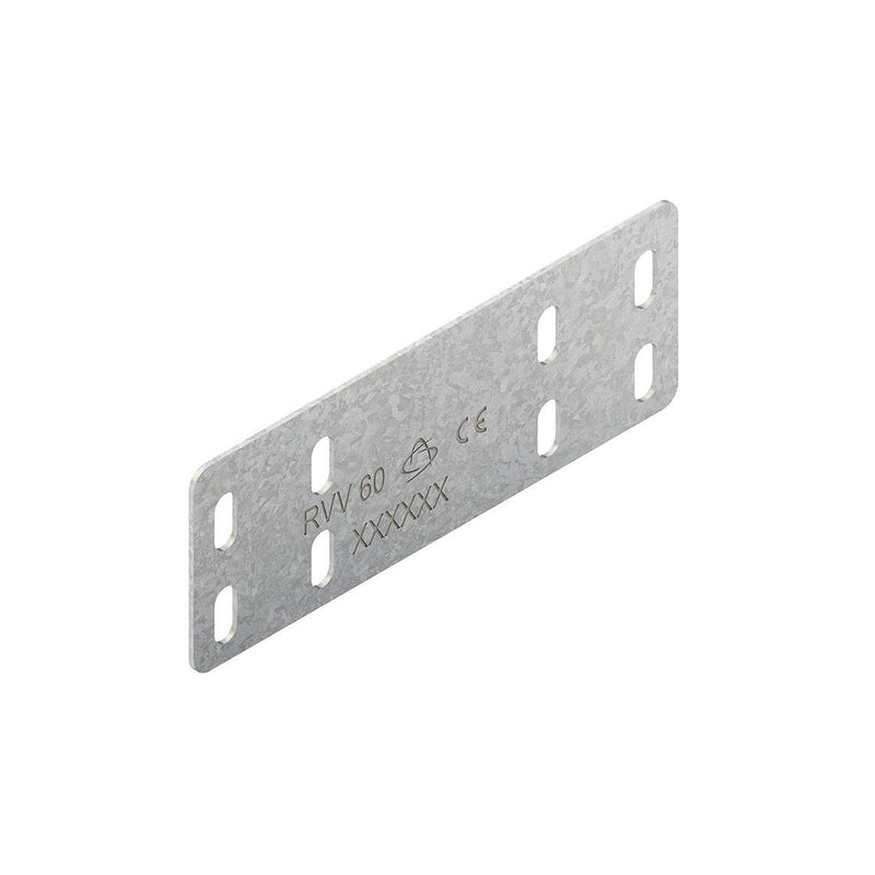 Niedax - Verbinder für Kabeltragsystem Rinnenverbinder RVV 60 E5 − 100 Stück