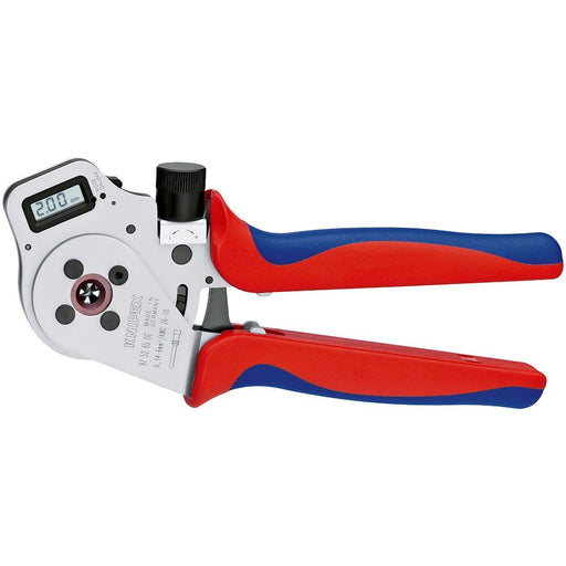 Knipex - Presswerkzeug Kabelschuhe/Verbinder, Aderendhülsen, Schirmanschluss Vierdornpresszange 97 52 65 DG A 250mm