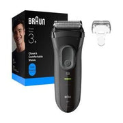 BRAUN - Elektro-Rasierer Rasierer 3000 Black/Grey Series 3
