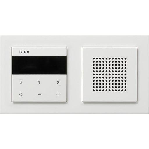 Gira - Elektronik-Gerät für Installationsschalterprogramme UP-Radio IP Lautsprecher 232029 m. Rahmen E2