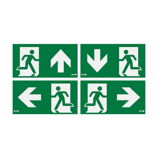 Ceag Notlichtsysteme - Piktogramm für Not-/Hinweisleuchte Piktogramm-Set FT2-4I