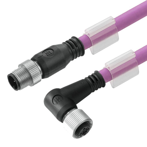 Weidmüller - Patchkabel Kupfer Industrie Verbindungsleitung SAILM12GM12WCD1.0B Polzahl:5