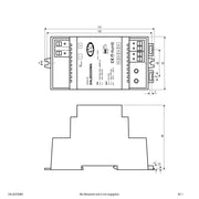 EVN Lichttechnik - Steuergerät für Leuchten Netzteil DALI-Basis DALBD250MA 100-240V/AC 250mA