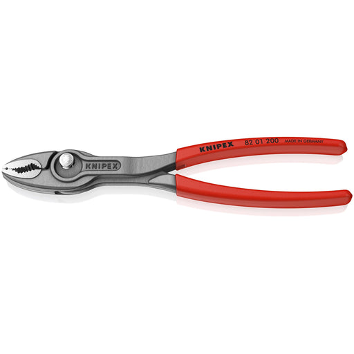 Knipex - Wasserpumpenzange Frontgreifzange 82 01 200 SB schwarz atramentiert