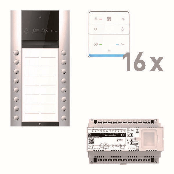 TCS Tür Control - Türsprech-Set audio:pack ASA120216 PAAF162/007 ISW6010 16WE AP
