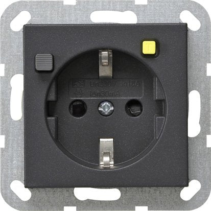 Gira - Steckdose FI-Schutz-Steckdose anth 267728 30mA