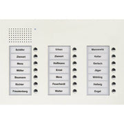 TCS Tür Control - Türstation für Türkommunikation Audio Außenstation PUK 21 PUK21/3-WS Tasten 3-spaltig UP