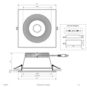 EVN Lichttechnik - Downlight/Strahler/Flutlicht LED-Downlight ED54204125 DALI