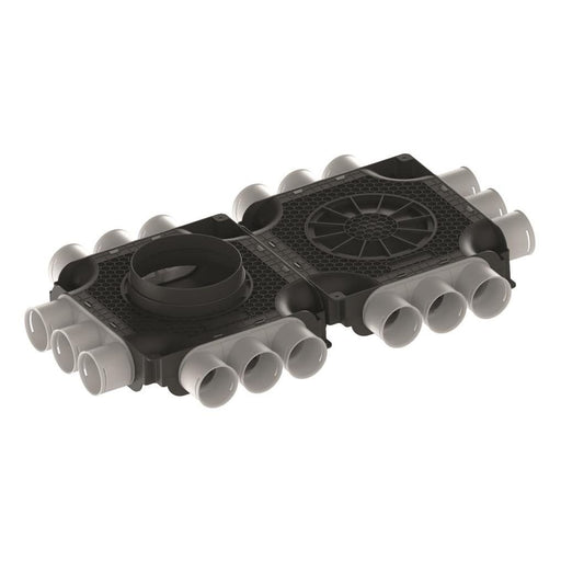 Maico - Luftverteilkasten Luftverteiler doppelt MA-FDV18-63 18 Anschlüsse DN 63