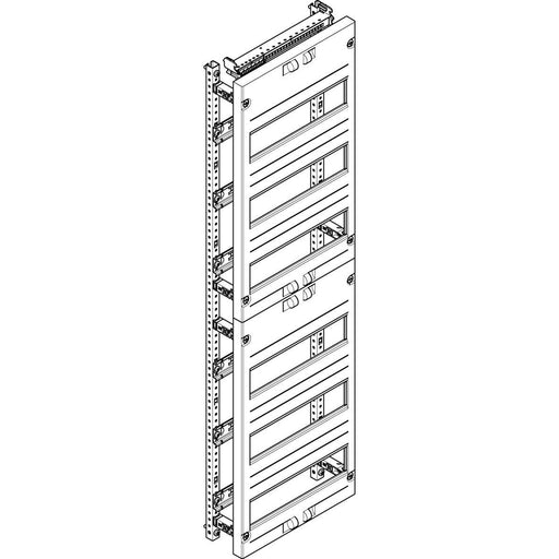 ABN - Verteilerfeld für Installationsverteiler Verteilerfeld MFK16R 1x6-reih, N+PE