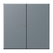 Jung - Bedienelement intelligent Taster 2fach BT LC 17102 251 gris 59