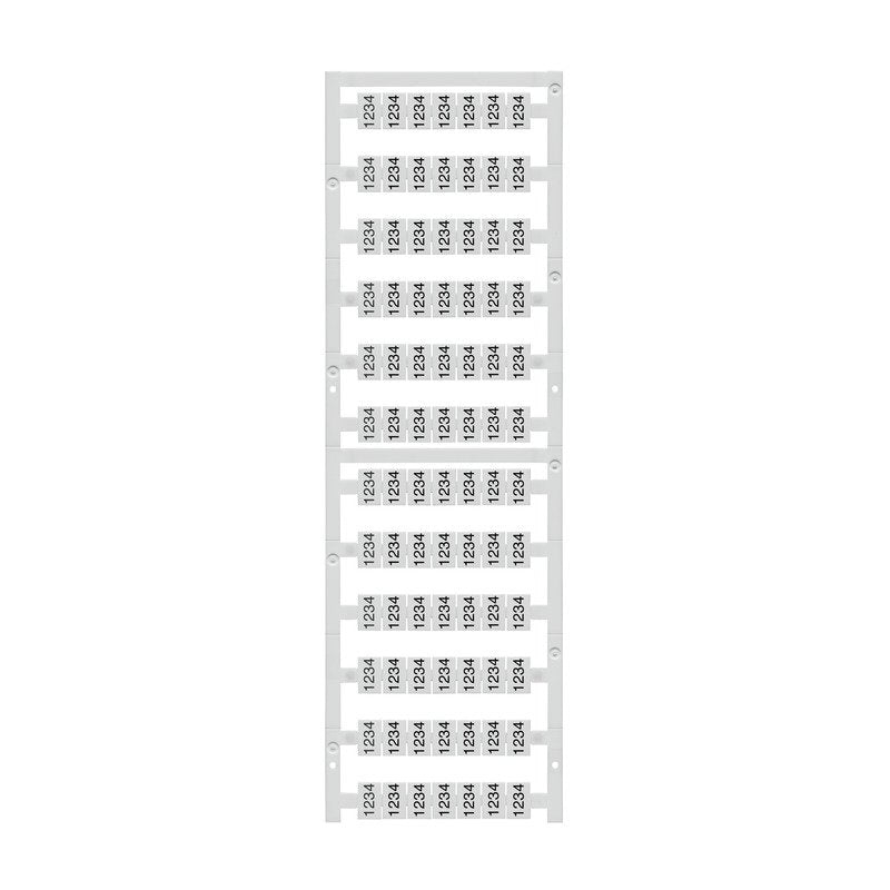 Weidmüller - Klemmenmarkierung WS 12/9.5-11 MC SDR − 60 Stück