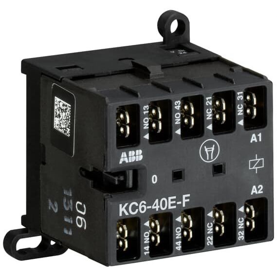 ABB Stotz S&J - Hilfsschütz, Relais Kleinhilfsschütz KC6-40E-F-04 110-125V DC