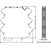 WAGO - Elektronik-Leergehäuse Leergehäuse 2857-102 − 10 Stück
