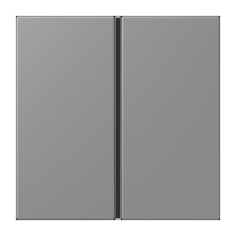 Jung - Abdeckung/Bedienelement für Installationsschalterprogramme Tastensatz 1fach LC 401 TSA 203 gris 31