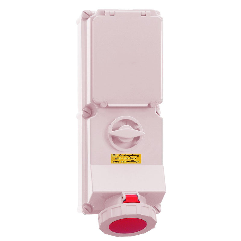 Bals Elektrotech - CEE-Steckdose abschaltbar, abgesichert (IEC 60309) CEE-Steckdose 17583 63A,5p,400V,6H,IP67