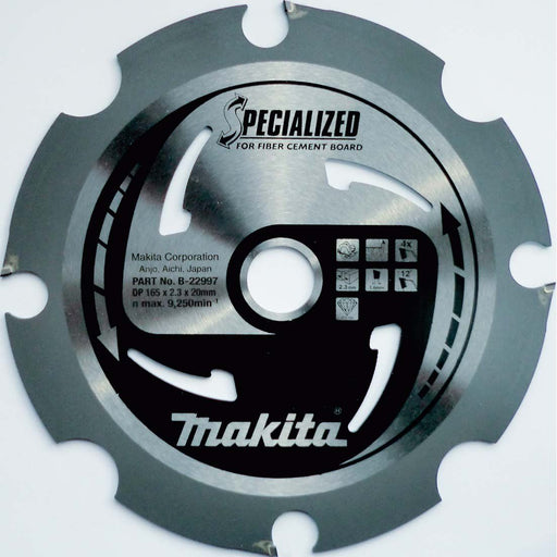 Makita - Kreissägeblatt Sägeblatt Specialized B-33685 165x20x4Z