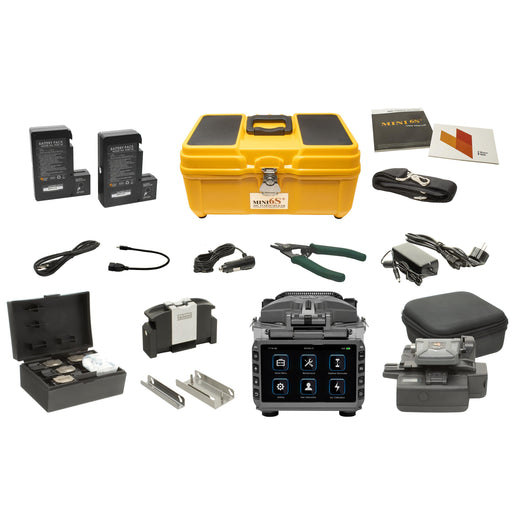 Softing IT - Glasfaser-Spleißgerät FiberFox Spleissgerät FFMINI6S_Kit Mini 6+ Kit − 1 Stück