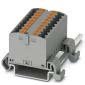 Phoenix Contact - Durchgangs-Reihenklemme Verteilerblock PTFIX 6X2,5-NS35A BK − 10 Stück