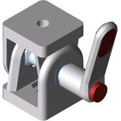 Item - Verbinder für Stiel/Profilschiene Gelenk 0.0.373.93 mit Klemmhebel