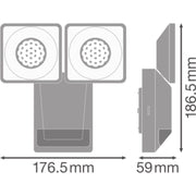 Ledvance - Downlight/Strahler/Flutlicht LED-Strahler mit Sensor EPROSPOTS16840IP55WT 4000K, weiß