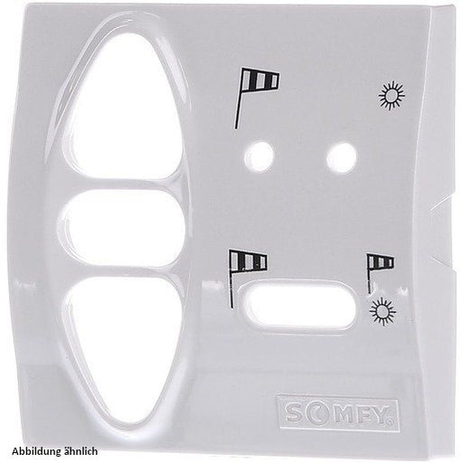 Somfy - Abdeckung/Bedienelement für Installationsschalterprogramme Abdeckplatte kompl. Uno IB 9012392 inteoweiß matt