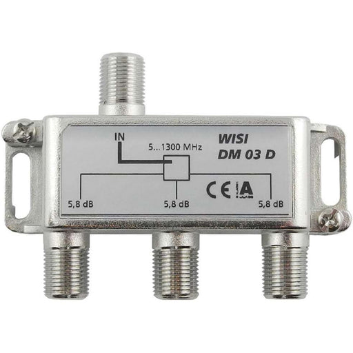 Wisi - Abzweiger und Verteiler 3f. DM 03 D 5-1300MHz 5,8dB Cl.A